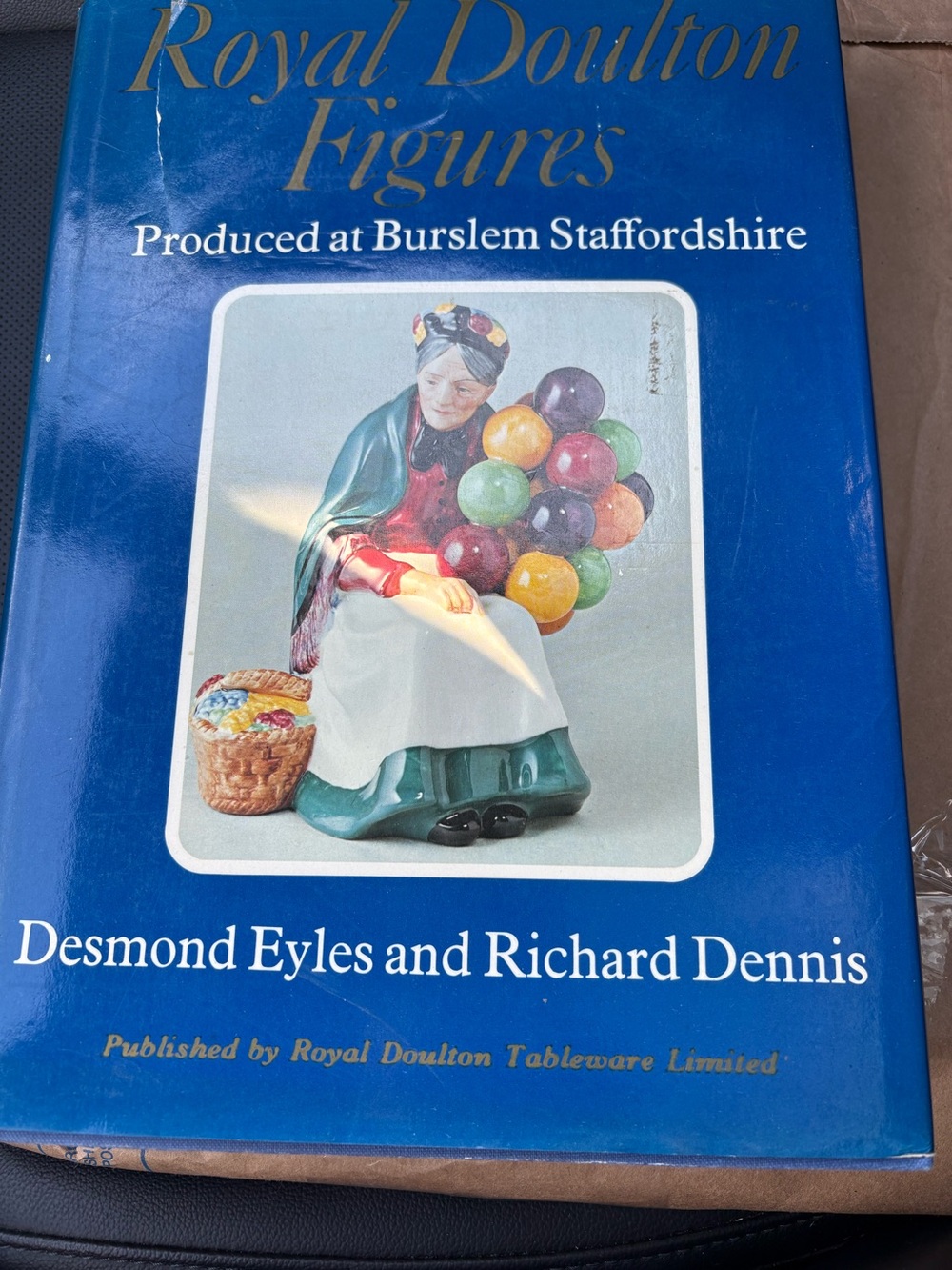 Vintage Royal Doulton Figures Reference Book (1978 Hardcover) EUC